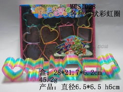 彩虹圈玩具新潮流 宝嘉玩具以闪光夜光产品引领市场采购热潮